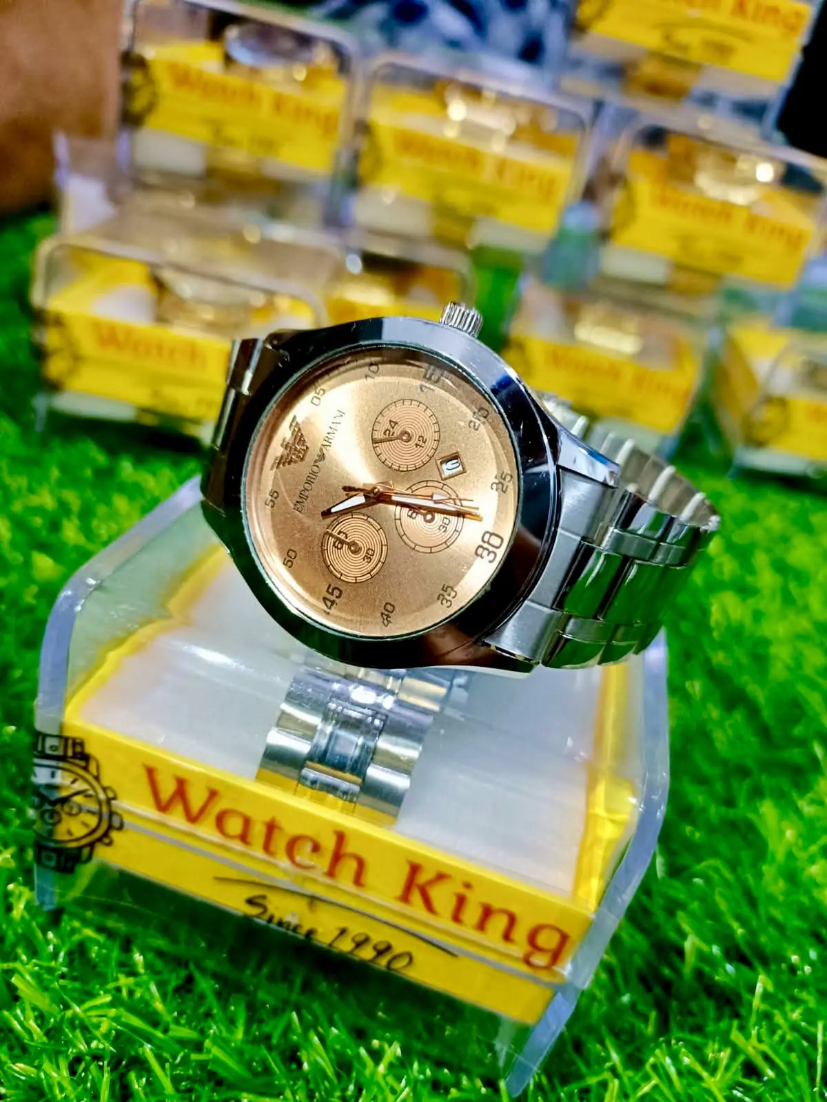 ™ ARMANI WATCHES_ Buy 1 Get 1 Free - 800 Rs.